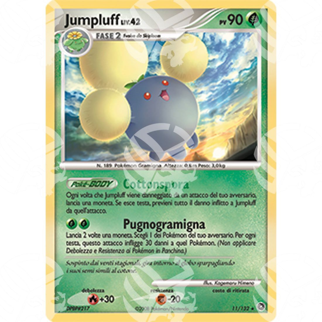 Prodigi Segreti - Jumpluff Lv.42 - Holo Rare 11/132 - Warcard - Prodigi Segreti - Jumpluff Lv.42 - Holo Rare 11/132 i prezzi più bassi sul mercato, solo da www.warcardshop.com! Carte singole, box, buste e mazzi.