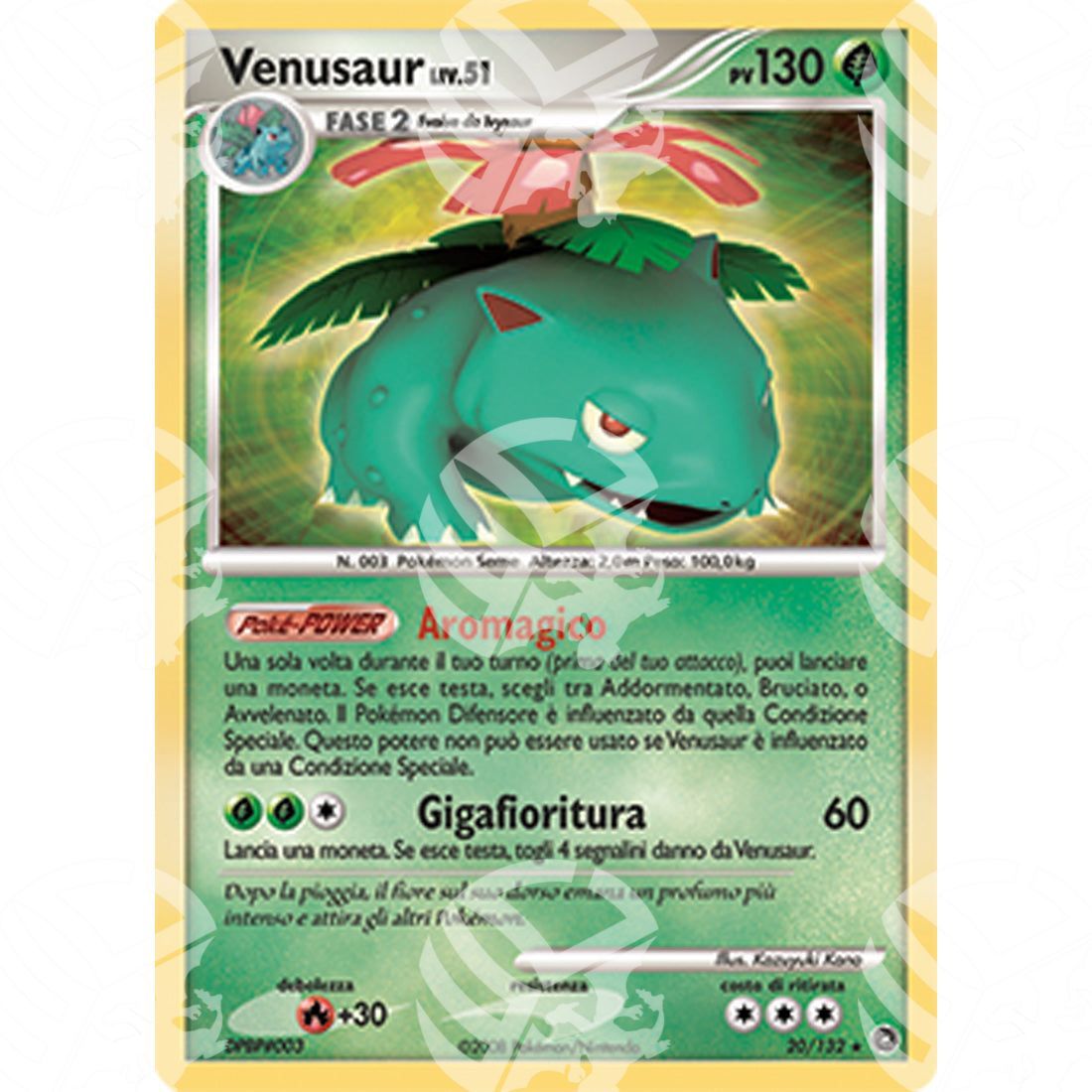 Prodigi Segreti - Venusaur Lv.51 - Holo Rare 20/132 - Warcard - Prodigi Segreti - Venusaur Lv.51 - Holo Rare 20/132 i prezzi più bassi sul mercato, solo da www.warcardshop.com! Carte singole, box, buste e mazzi.