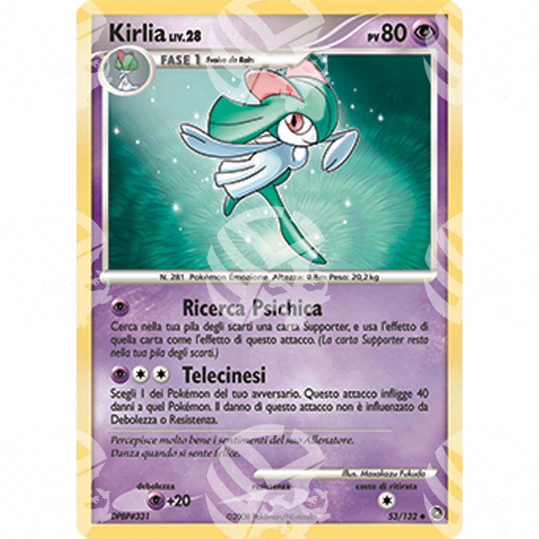 Prodigi Segreti - Kirlia Lv.28 - 53/132 - Warcard - Prodigi Segreti - Kirlia Lv.28 - 53/132 i prezzi più bassi sul mercato, solo da www.warcardshop.com! Carte singole, box, buste e mazzi.