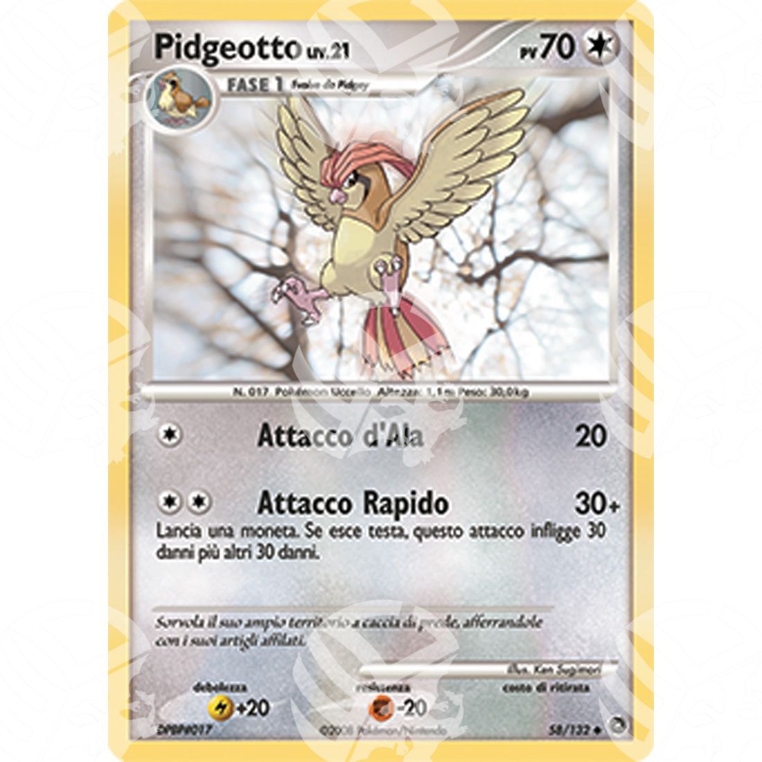 Prodigi Segreti - Pidgeotto Lv.21 - 58/132 - Warcard - Prodigi Segreti - Pidgeotto Lv.21 - 58/132 i prezzi più bassi sul mercato, solo da www.warcardshop.com! Carte singole, box, buste e mazzi.