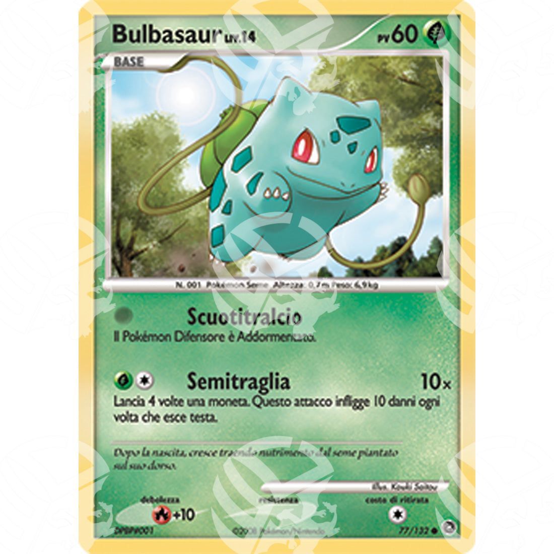 Prodigi Segreti - Bulbasaur Lv.14 - 77/132 - Warcard - Prodigi Segreti - Bulbasaur Lv.14 - 77/132 i prezzi più bassi sul mercato, solo da www.warcardshop.com! Carte singole, box, buste e mazzi.