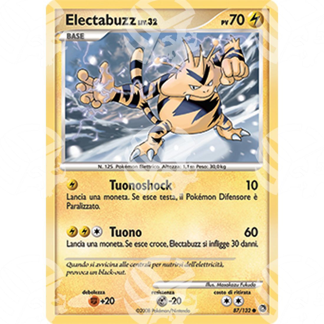 Prodigi Segreti - Electabuzz Lv.32 - 87/132 - Warcard - Prodigi Segreti - Electabuzz Lv.32 - 87/132 i prezzi più bassi sul mercato, solo da www.warcardshop.com! Carte singole, box, buste e mazzi.