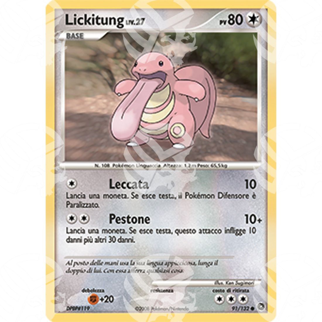 Prodigi Segreti - Lickitung Lv.27 - 91/132 - Warcard - Prodigi Segreti - Lickitung Lv.27 - 91/132 i prezzi più bassi sul mercato, solo da www.warcardshop.com! Carte singole, box, buste e mazzi.