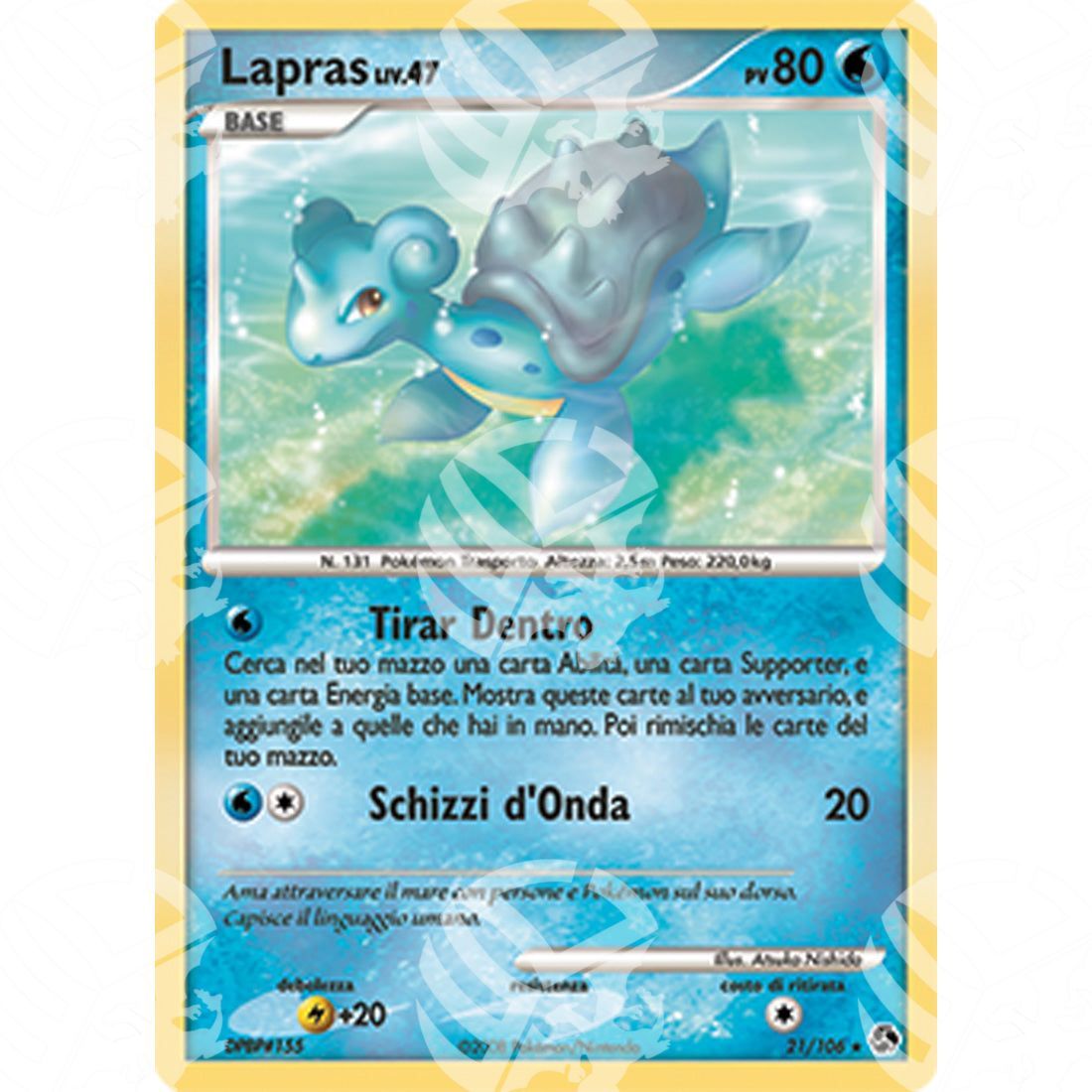 Incontri Leggendari - Lapras - 21/106 - Warcard - Incontri Leggendari - Lapras - 21/106 i prezzi più bassi sul mercato, solo da www.warcardshop.com! Carte singole, box, buste e mazzi.