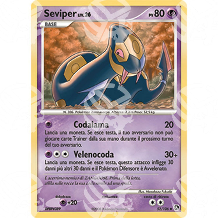 Incontri Leggendari - Seviper - 52/106 - Warcard - Incontri Leggendari - Seviper - 52/106 i prezzi più bassi sul mercato, solo da www.warcardshop.com! Carte singole, box, buste e mazzi.