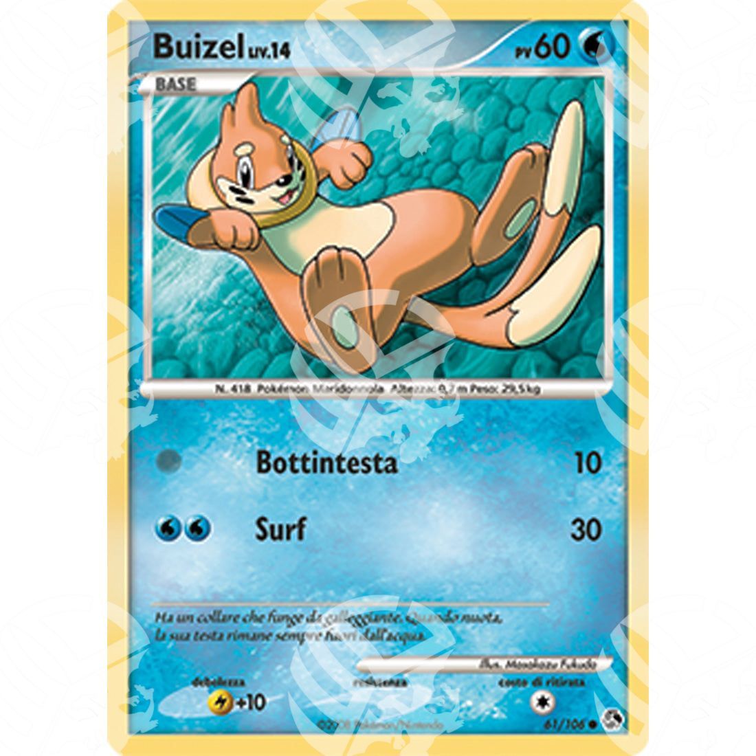 Incontri Leggendari - Buizel - 61/106 - Warcard - Incontri Leggendari - Buizel - 61/106 i prezzi più bassi sul mercato, solo da www.warcardshop.com! Carte singole, box, buste e mazzi.