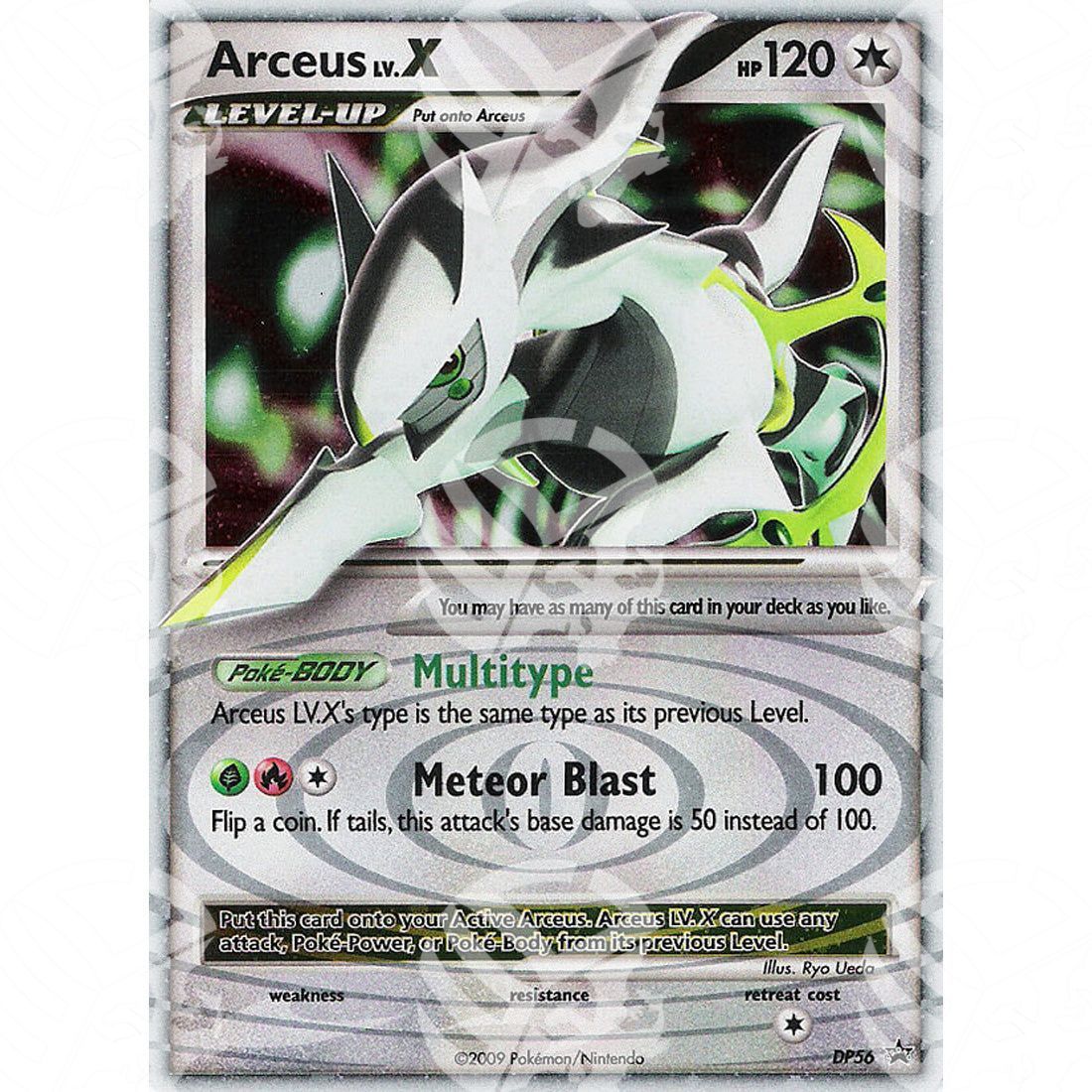 Black Star Promos - DP - Arceus LV.X - Holo Promo DP56 - Warcard - Black Star Promos - DP - Arceus LV.X - Holo Promo DP56 i prezzi più bassi sul mercato, solo da www.warcardshop.com! Carte singole, box, buste e mazzi.