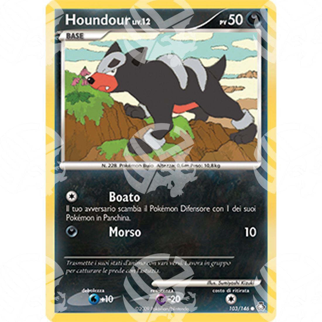 Il Risveglio dei Miti - Houndour Lv.12 - 103/146 - Warcard - Il Risveglio dei Miti - Houndour Lv.12 - 103/146 i prezzi più bassi sul mercato, solo da www.warcardshop.com! Carte singole, box, buste e mazzi.