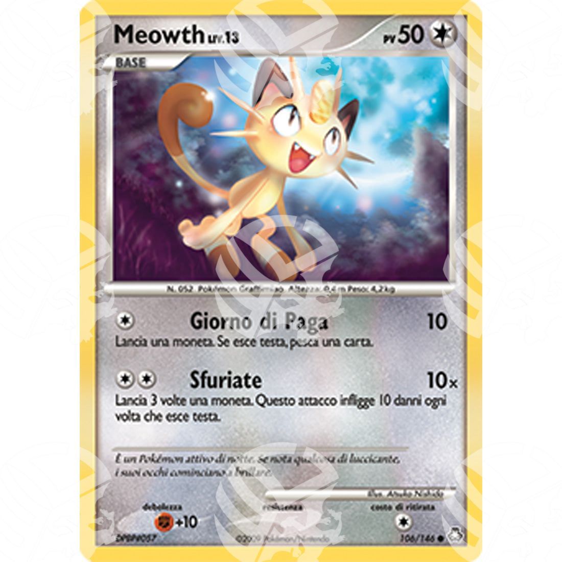 Il Risveglio dei Miti - Meowth Lv.13 - 106/146 - Warcard - Il Risveglio dei Miti - Meowth Lv.13 - 106/146 i prezzi più bassi sul mercato, solo da www.warcardshop.com! Carte singole, box, buste e mazzi.