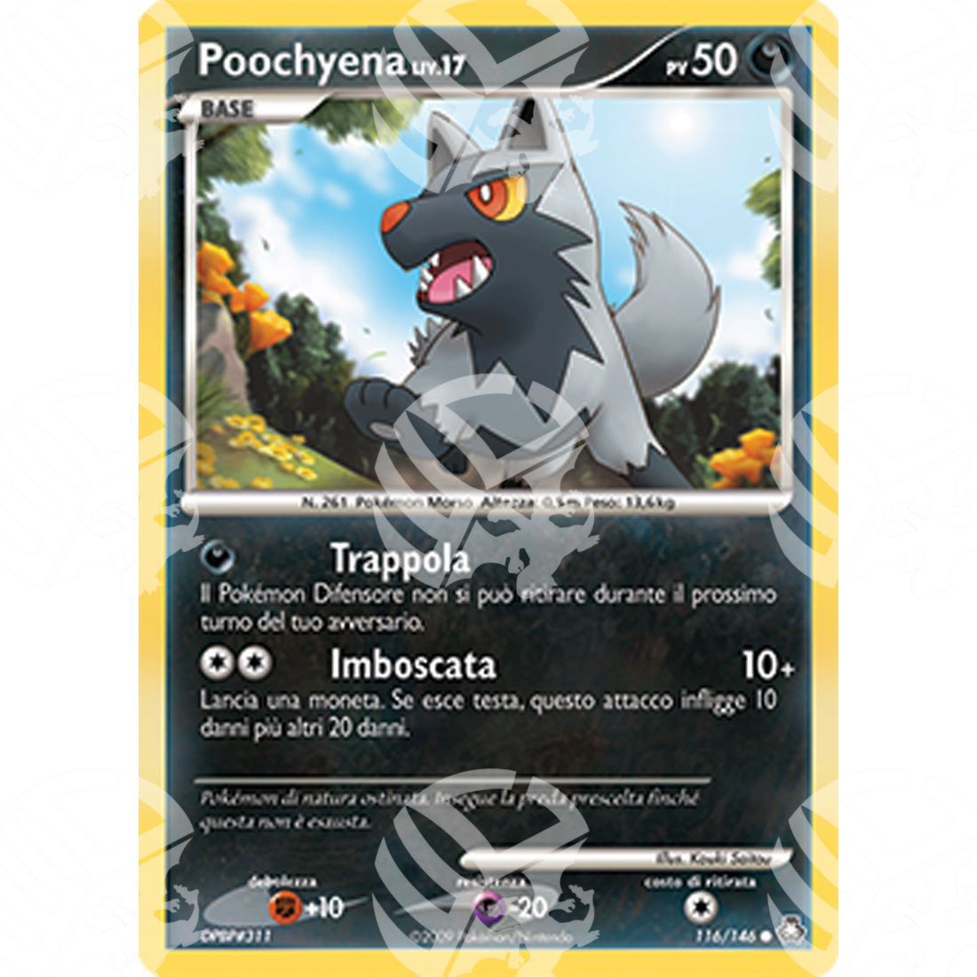 Il Risveglio dei Miti - Poochyena Lv.17 - 116/146 - Warcard - Il Risveglio dei Miti - Poochyena Lv.17 - 116/146 i prezzi più bassi sul mercato, solo da www.warcardshop.com! Carte singole, box, buste e mazzi.