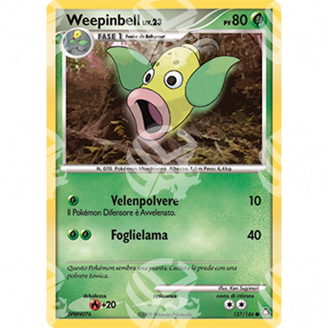 Il Risveglio dei Miti - Weepinbell Lv.23 - 127/146 - Warcard - Il Risveglio dei Miti - Weepinbell Lv.23 - 127/146 i prezzi più bassi sul mercato, solo da www.warcardshop.com! Carte singole, box, buste e mazzi.