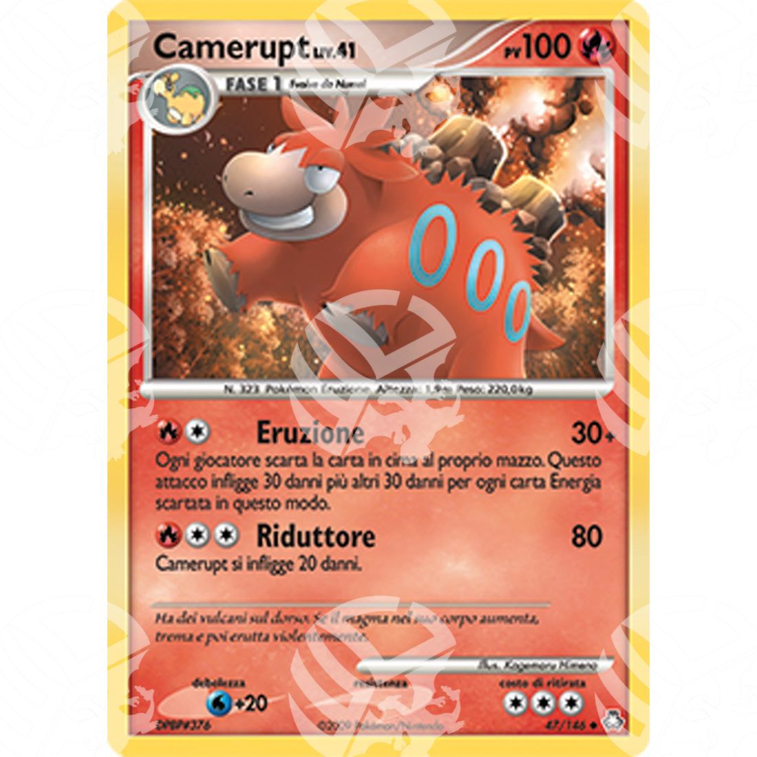 Il Risveglio dei Miti - Camerupt Lv.41 - 47/146 - Warcard - Il Risveglio dei Miti - Camerupt Lv.41 - 47/146 i prezzi più bassi sul mercato, solo da www.warcardshop.com! Carte singole, box, buste e mazzi.