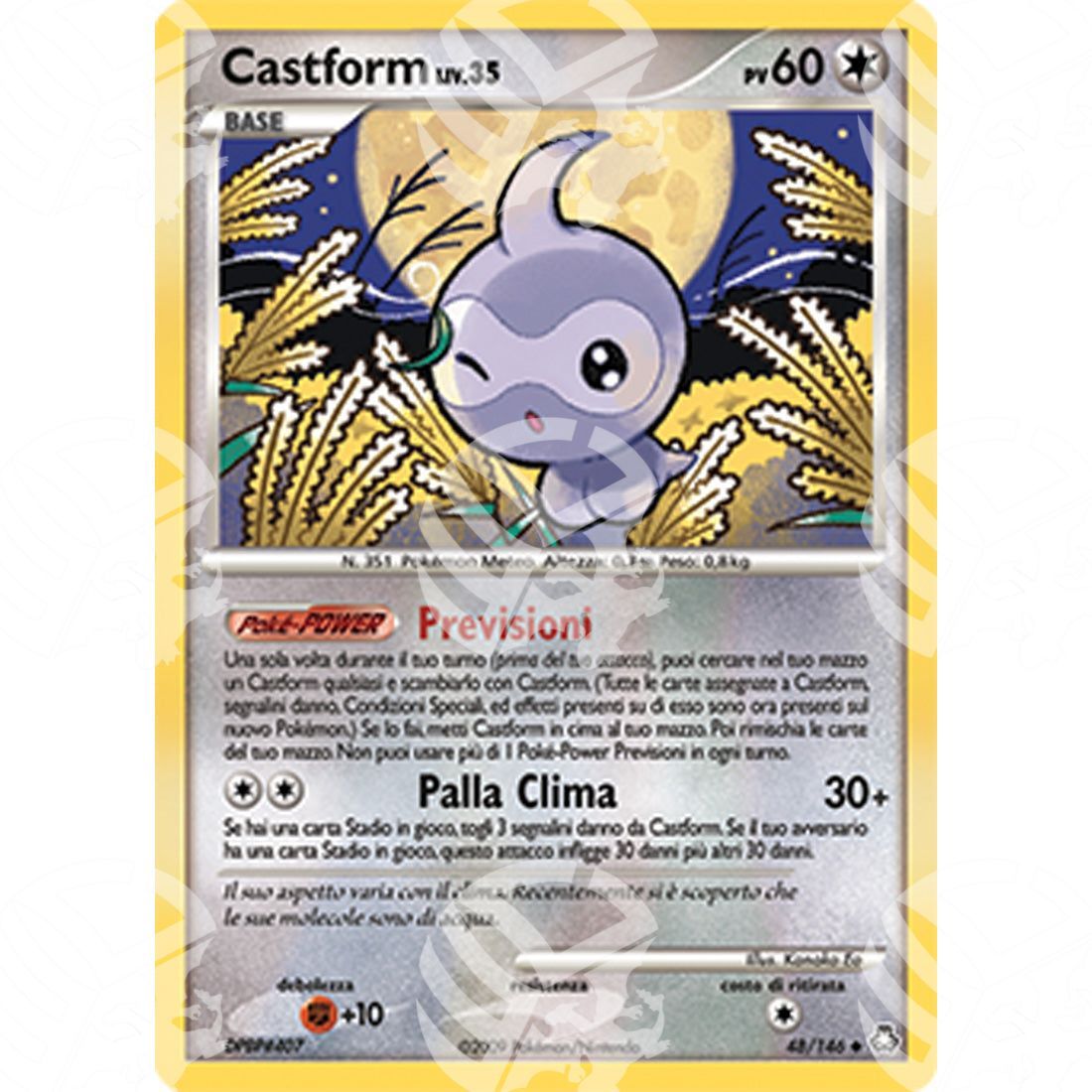 Il Risveglio dei Miti - Castform Lv.35 - 48/146 - Warcard - Il Risveglio dei Miti - Castform Lv.35 - 48/146 i prezzi più bassi sul mercato, solo da www.warcardshop.com! Carte singole, box, buste e mazzi.