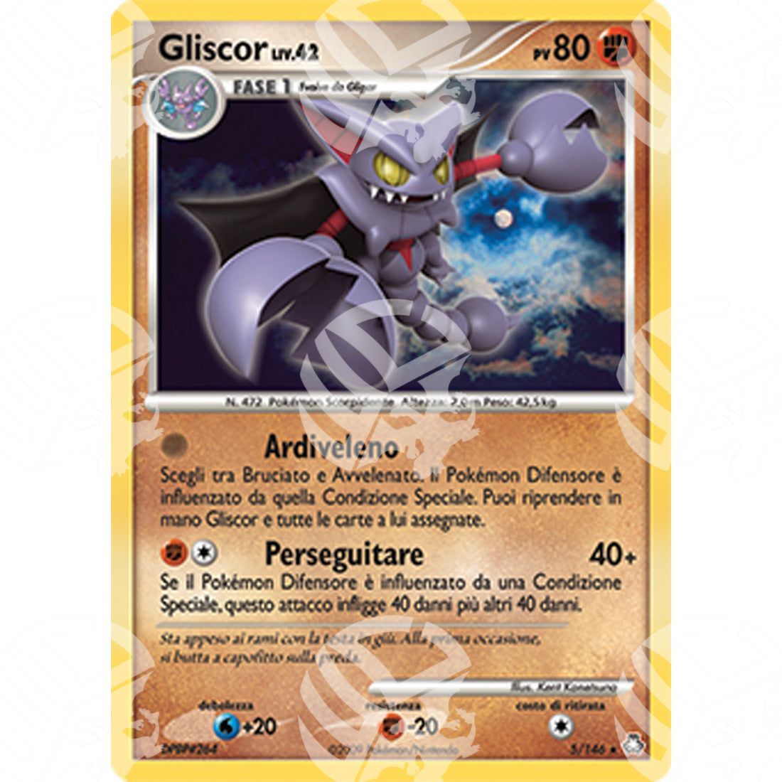 Il Risveglio dei Miti - Gliscor lv.42 - Holo Rare 5/146 - Warcard - Il Risveglio dei Miti - Gliscor lv.42 - Holo Rare 5/146 i prezzi più bassi sul mercato, solo da www.warcardshop.com! Carte singole, box, buste e mazzi.