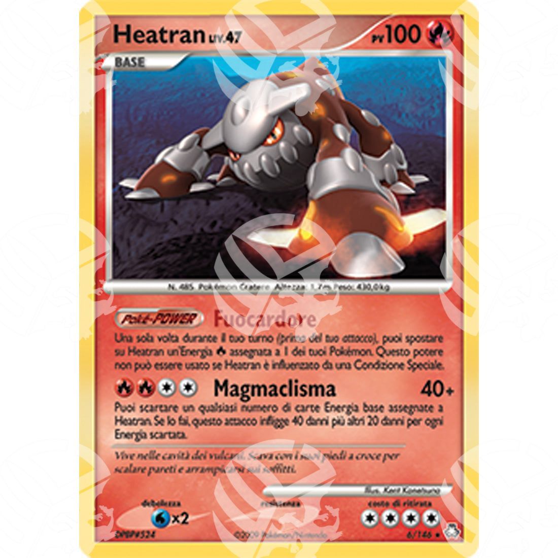 Il Risveglio dei Miti - Heatran Lv.47 - Holo Rare 6/146 - Warcard - Il Risveglio dei Miti - Heatran Lv.47 - Holo Rare 6/146 i prezzi più bassi sul mercato, solo da www.warcardshop.com! Carte singole, box, buste e mazzi.