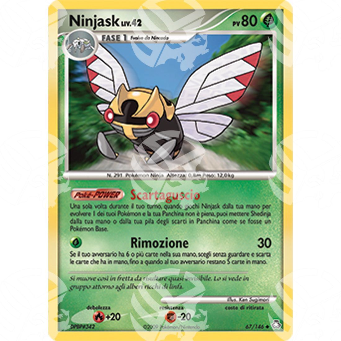 Il Risveglio dei Miti - Ninjask Lv.42 - 67/146 - Warcard - Il Risveglio dei Miti - Ninjask Lv.42 - 67/146 i prezzi più bassi sul mercato, solo da www.warcardshop.com! Carte singole, box, buste e mazzi.