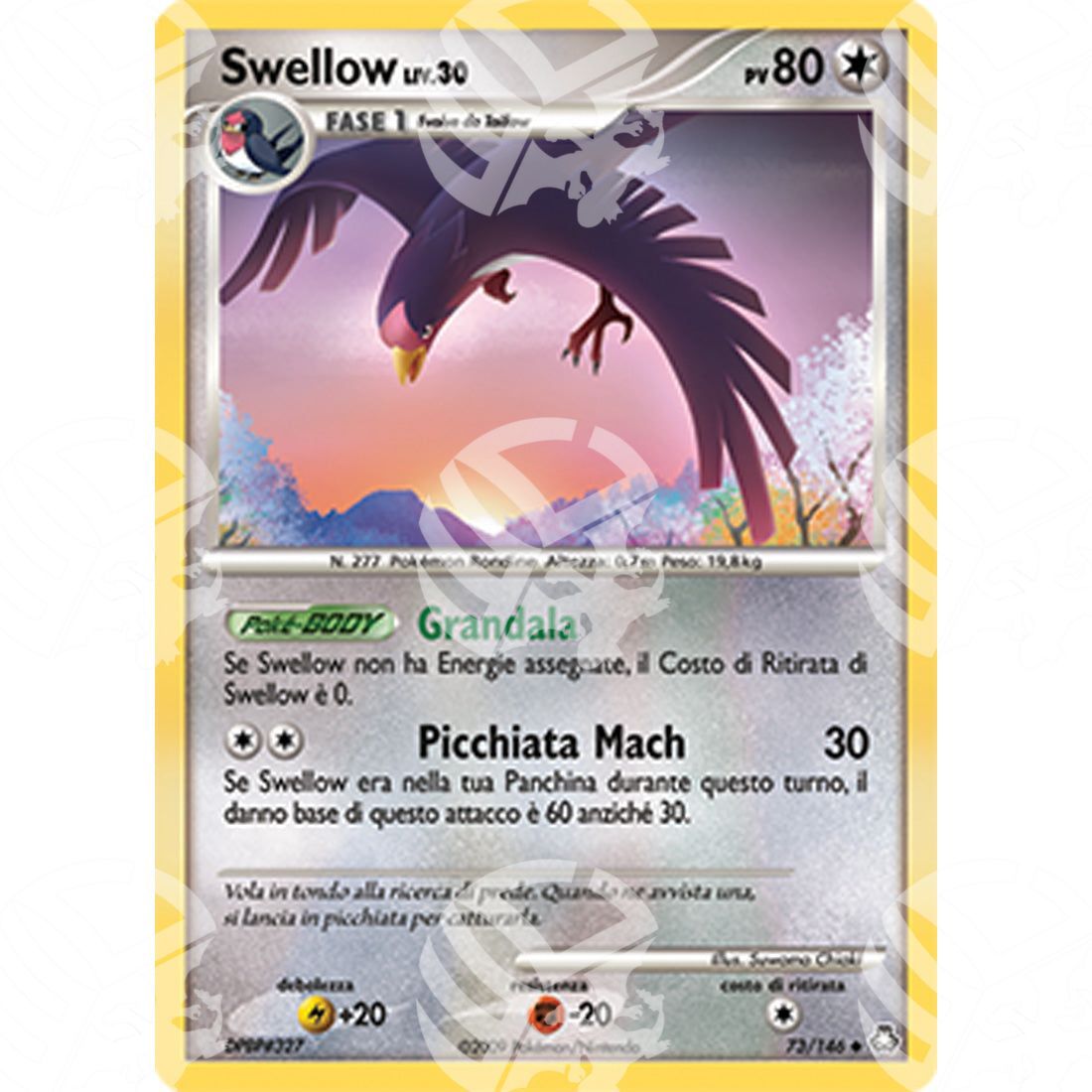 Il Risveglio dei Miti - Swellow Lv.30 - 73/146 - Warcard - Il Risveglio dei Miti - Swellow Lv.30 - 73/146 i prezzi più bassi sul mercato, solo da www.warcardshop.com! Carte singole, box, buste e mazzi.