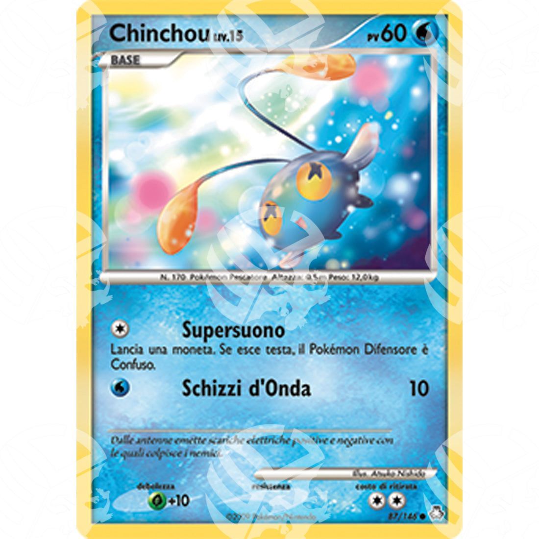 Il Risveglio dei Miti - Chinchou Lv.15 - 87/146 - Warcard - Il Risveglio dei Miti - Chinchou Lv.15 - 87/146 i prezzi più bassi sul mercato, solo da www.warcardshop.com! Carte singole, box, buste e mazzi.