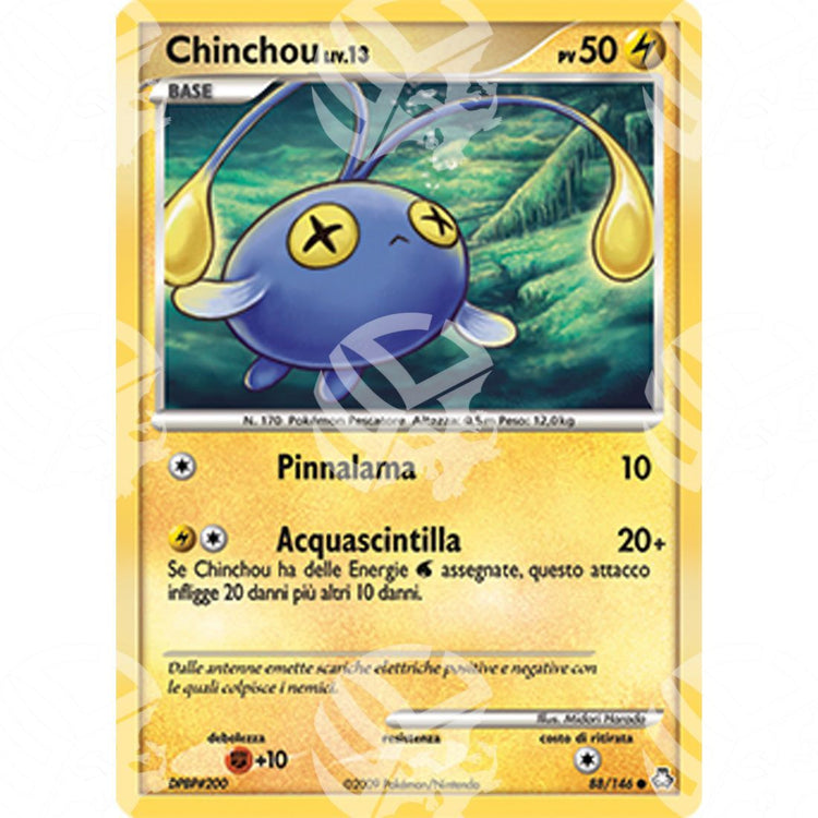 Il Risveglio dei Miti - Chinchou Lv.13 - 88/146 - Warcard - Il Risveglio dei Miti - Chinchou Lv.13 - 88/146 i prezzi più bassi sul mercato, solo da www.warcardshop.com! Carte singole, box, buste e mazzi.