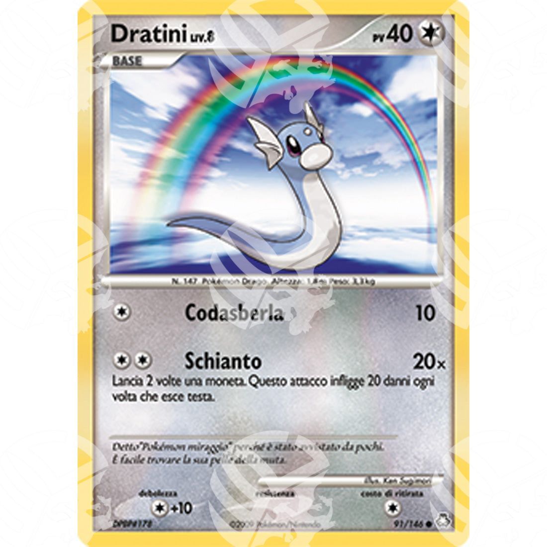 Il Risveglio dei Miti - Dratini Lv.8 - 91/146 - Warcard - Il Risveglio dei Miti - Dratini Lv.8 - 91/146 i prezzi più bassi sul mercato, solo da www.warcardshop.com! Carte singole, box, buste e mazzi.