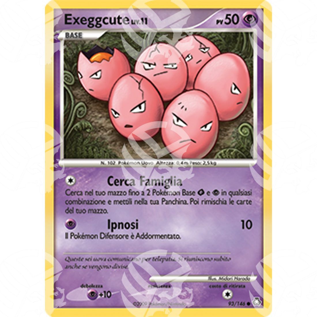 Il Risveglio dei Miti - Exeggcute Lv.11 - 93/146 - Warcard - Il Risveglio dei Miti - Exeggcute Lv.11 - 93/146 i prezzi più bassi sul mercato, solo da www.warcardshop.com! Carte singole, box, buste e mazzi.