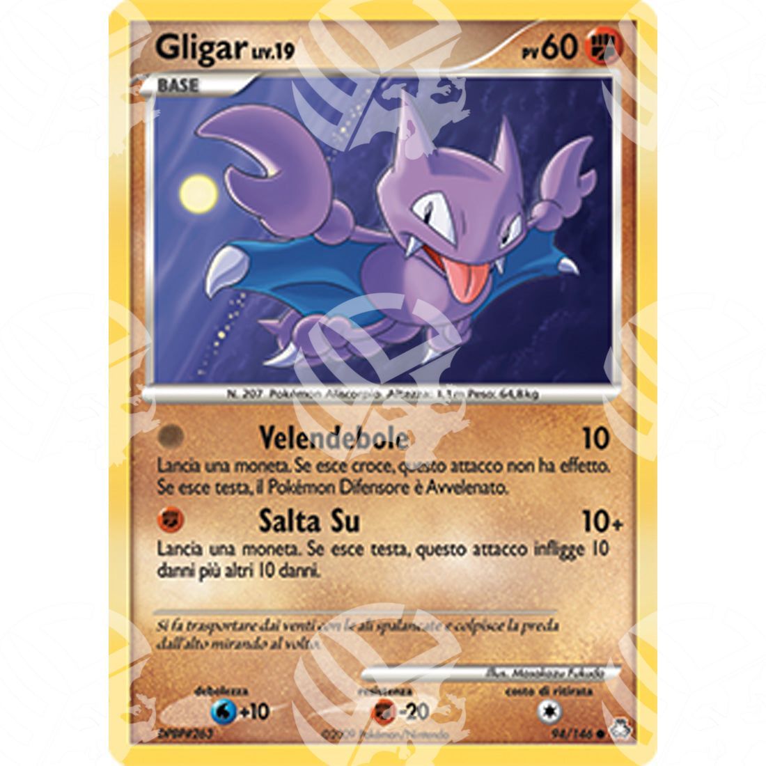 Il Risveglio dei Miti - Gligar Lv.19 - 94/146 - Warcard - Il Risveglio dei Miti - Gligar Lv.19 - 94/146 i prezzi più bassi sul mercato, solo da www.warcardshop.com! Carte singole, box, buste e mazzi.