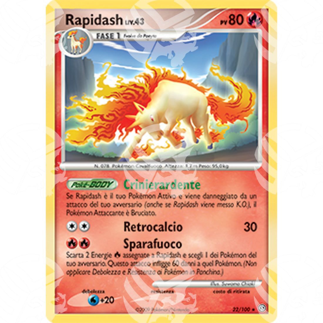 Fronte di Tempesta - Rapidash - 22/100 - Warcard - Fronte di Tempesta - Rapidash - 22/100 i prezzi più bassi sul mercato, solo da www.warcardshop.com! Carte singole, box, buste e mazzi.