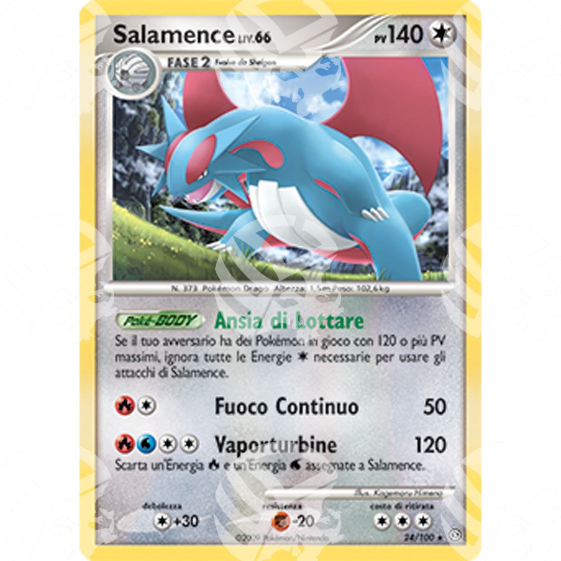 Fronte di Tempesta - Salamence - 24/100 - Warcard - Fronte di Tempesta - Salamence - 24/100 i prezzi più bassi sul mercato, solo da www.warcardshop.com! Carte singole, box, buste e mazzi.