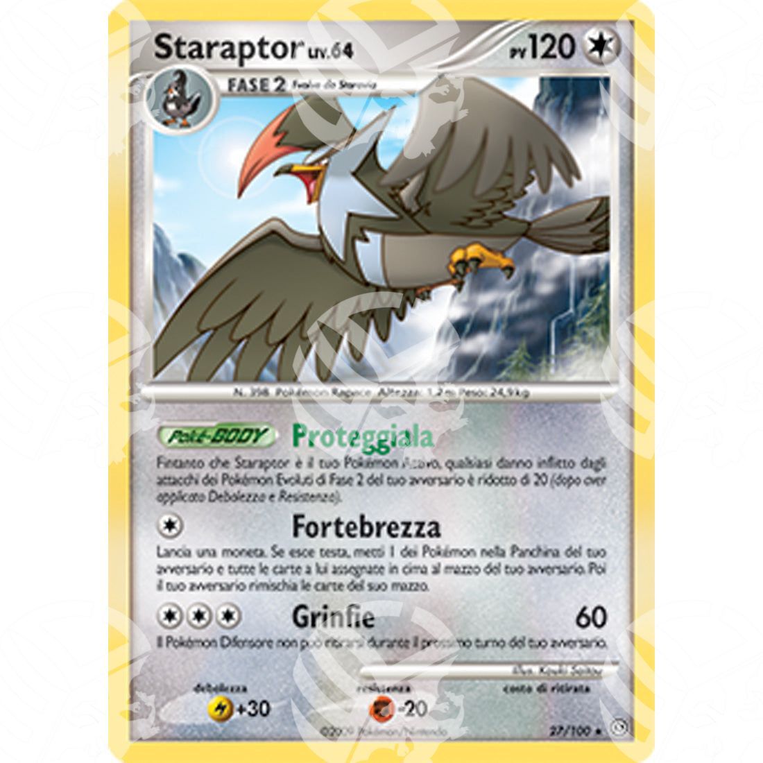 Fronte di Tempesta - Staraptor - 27/100 - Warcard - Fronte di Tempesta - Staraptor - 27/100 i prezzi più bassi sul mercato, solo da www.warcardshop.com! Carte singole, box, buste e mazzi.