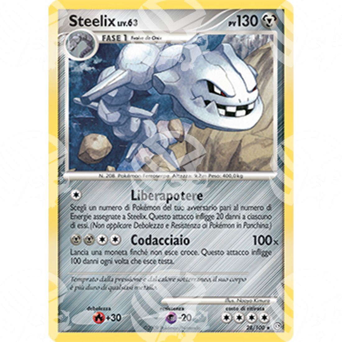 Fronte di Tempesta - Steelix - 28/100 - Warcard - Fronte di Tempesta - Steelix - 28/100 i prezzi più bassi sul mercato, solo da www.warcardshop.com! Carte singole, box, buste e mazzi.