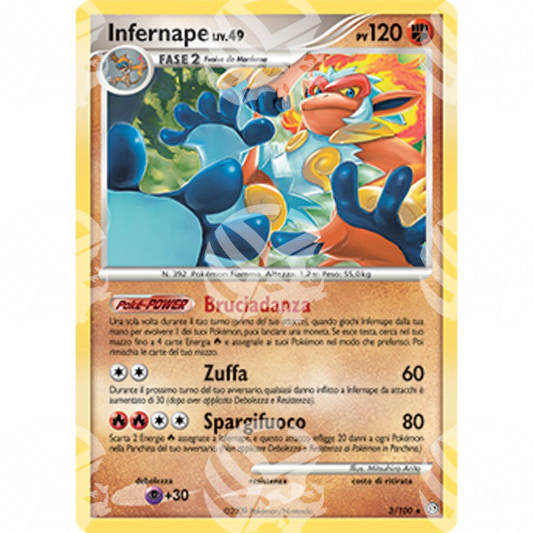 Fronte di Tempesta - Infernape - Holo Rare 3/100 - Warcard - Fronte di Tempesta - Infernape - Holo Rare 3/100 i prezzi più bassi sul mercato, solo da www.warcardshop.com! Carte singole, box, buste e mazzi.