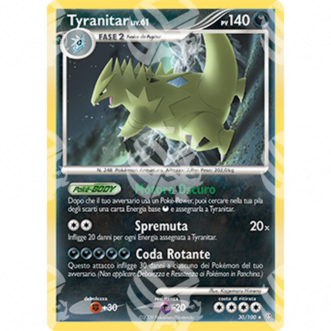 Fronte di Tempesta - Tyranitar - 30/100 - Warcard - Fronte di Tempesta - Tyranitar - 30/100 i prezzi più bassi sul mercato, solo da www.warcardshop.com! Carte singole, box, buste e mazzi.