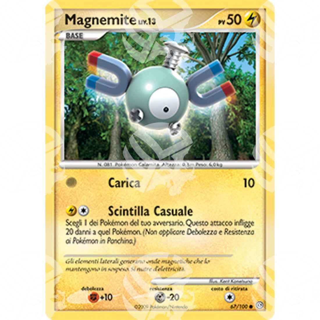 Fronte di Tempesta - Magnemite - 67/100 - Warcard - Fronte di Tempesta - Magnemite - 67/100 i prezzi più bassi sul mercato, solo da www.warcardshop.com! Carte singole, box, buste e mazzi.