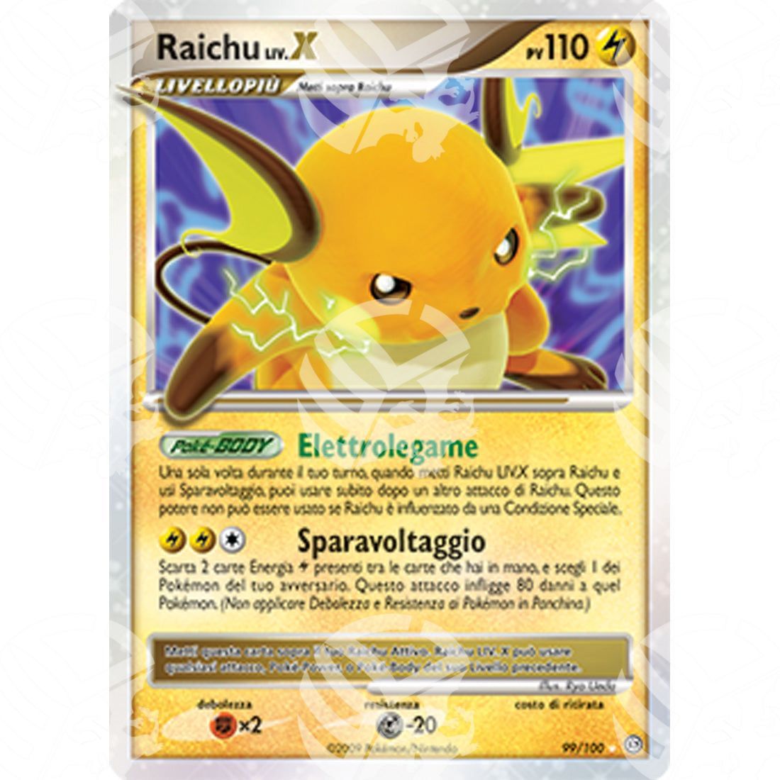 Fronte di Tempesta - Raichu LV.X - Holo Rare 99/100 - Warcard - Fronte di Tempesta - Raichu LV.X - Holo Rare 99/100 i prezzi più bassi sul mercato, solo da www.warcardshop.com! Carte singole, box, buste e mazzi.