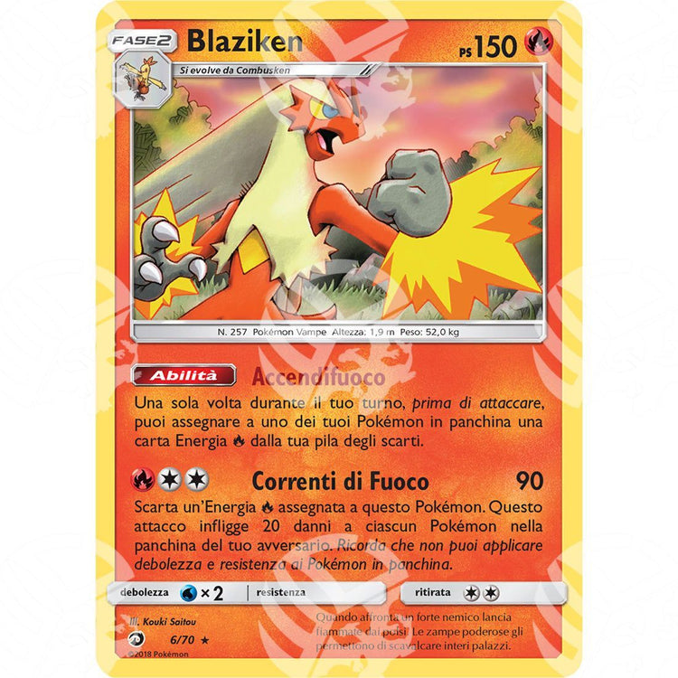 Trionfo dei Draghi - Blaziken - Holo Rare 6/70 - Warcard - Trionfo dei Draghi - Blaziken - Holo Rare 6/70 i prezzi più bassi sul mercato, solo da www.warcardshop.com! Carte singole, box, buste e mazzi.