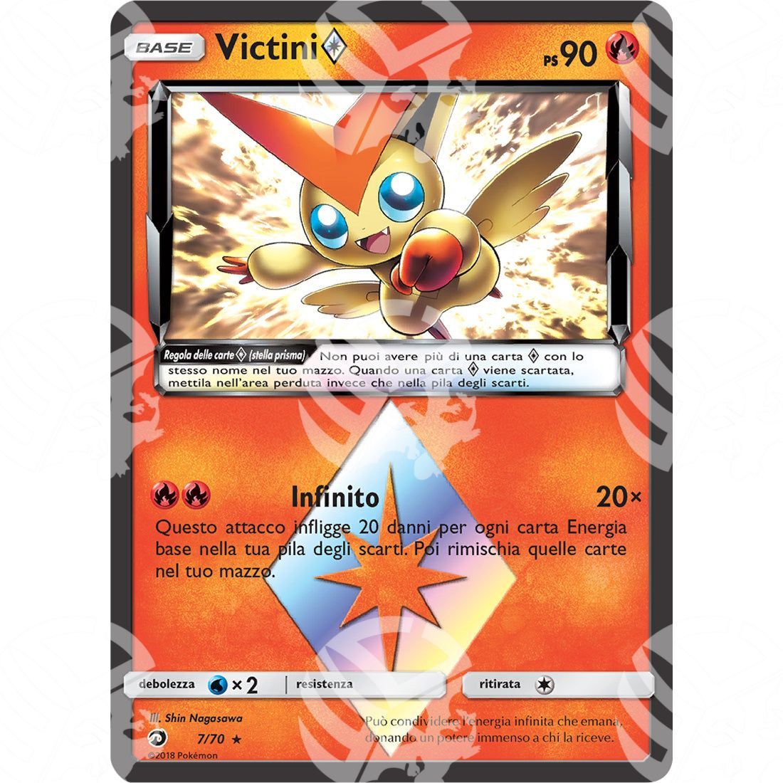 Trionfo dei Draghi - Victini Prism Star - 25750 - Warcard - Trionfo dei Draghi - Victini Prism Star - 25750 i prezzi più bassi sul mercato, solo da www.warcardshop.com! Carte singole, box, buste e mazzi.