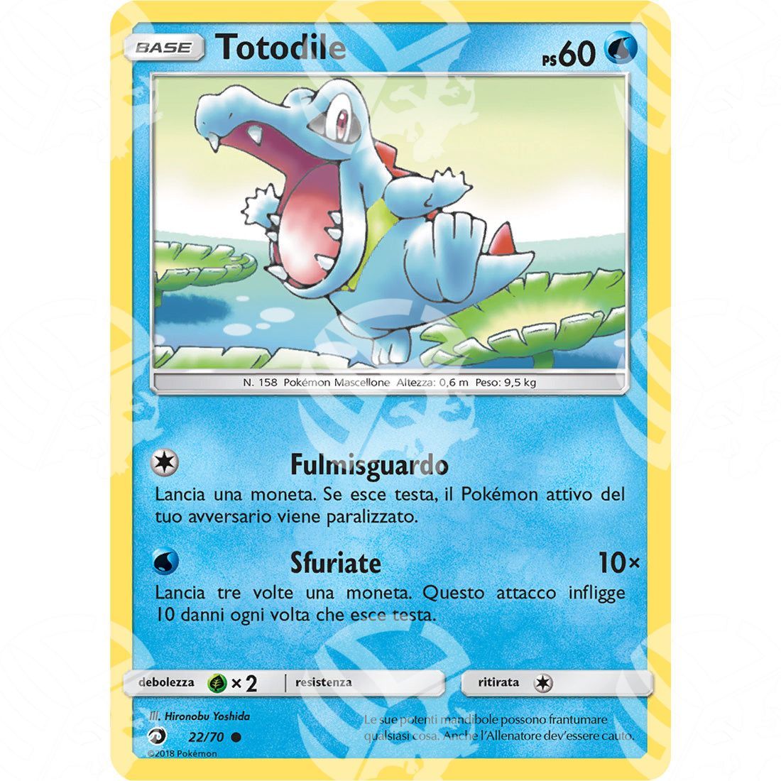 Trionfo dei Draghi - Totodile - 22/70 - Warcard - Trionfo dei Draghi - Totodile - 22/70 i prezzi più bassi sul mercato, solo da www.warcardshop.com! Carte singole, box, buste e mazzi.