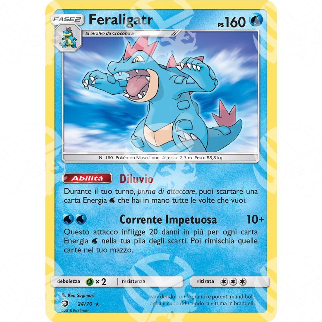 Trionfo dei Draghi - Feraligatr - Holo Rare 24/70 - Warcard - Trionfo dei Draghi - Feraligatr - Holo Rare 24/70 i prezzi più bassi sul mercato, solo da www.warcardshop.com! Carte singole, box, buste e mazzi.