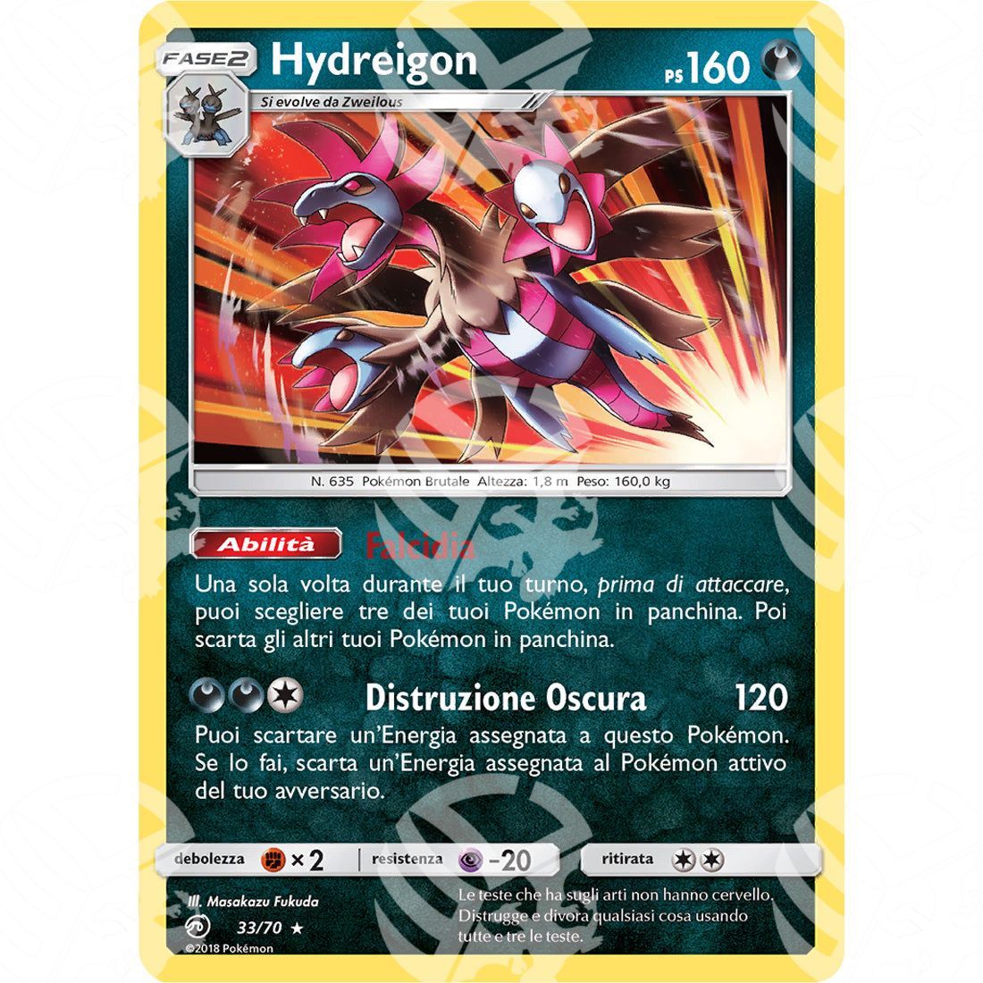 Trionfo dei Draghi - Hydreigon - Holo Rare 33/70 - Warcard - Trionfo dei Draghi - Hydreigon - Holo Rare 33/70 i prezzi più bassi sul mercato, solo da www.warcardshop.com! Carte singole, box, buste e mazzi.