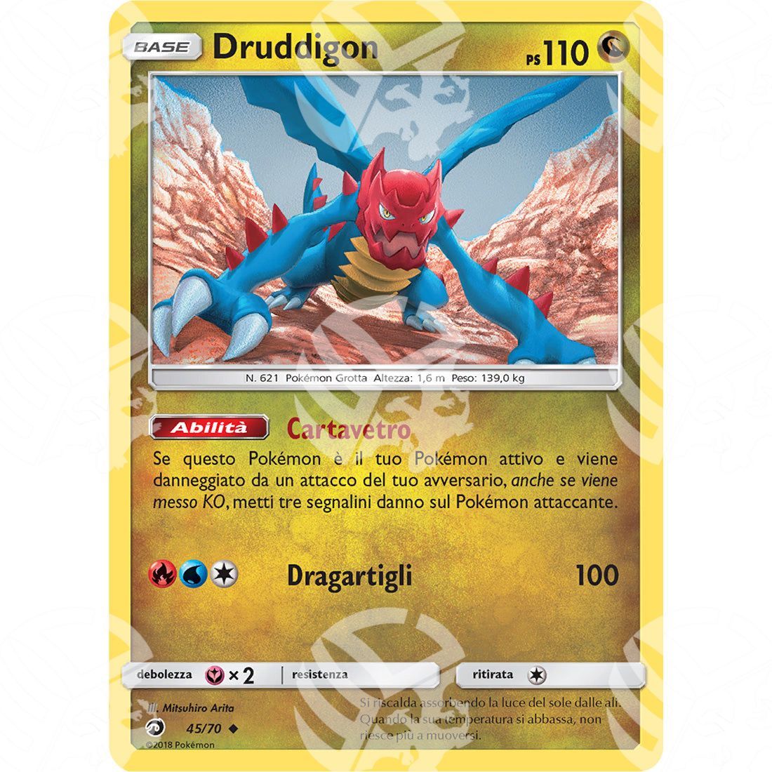 Trionfo dei Draghi - Druddigon - 45/70 - Warcard - Trionfo dei Draghi - Druddigon - 45/70 i prezzi più bassi sul mercato, solo da www.warcardshop.com! Carte singole, box, buste e mazzi.