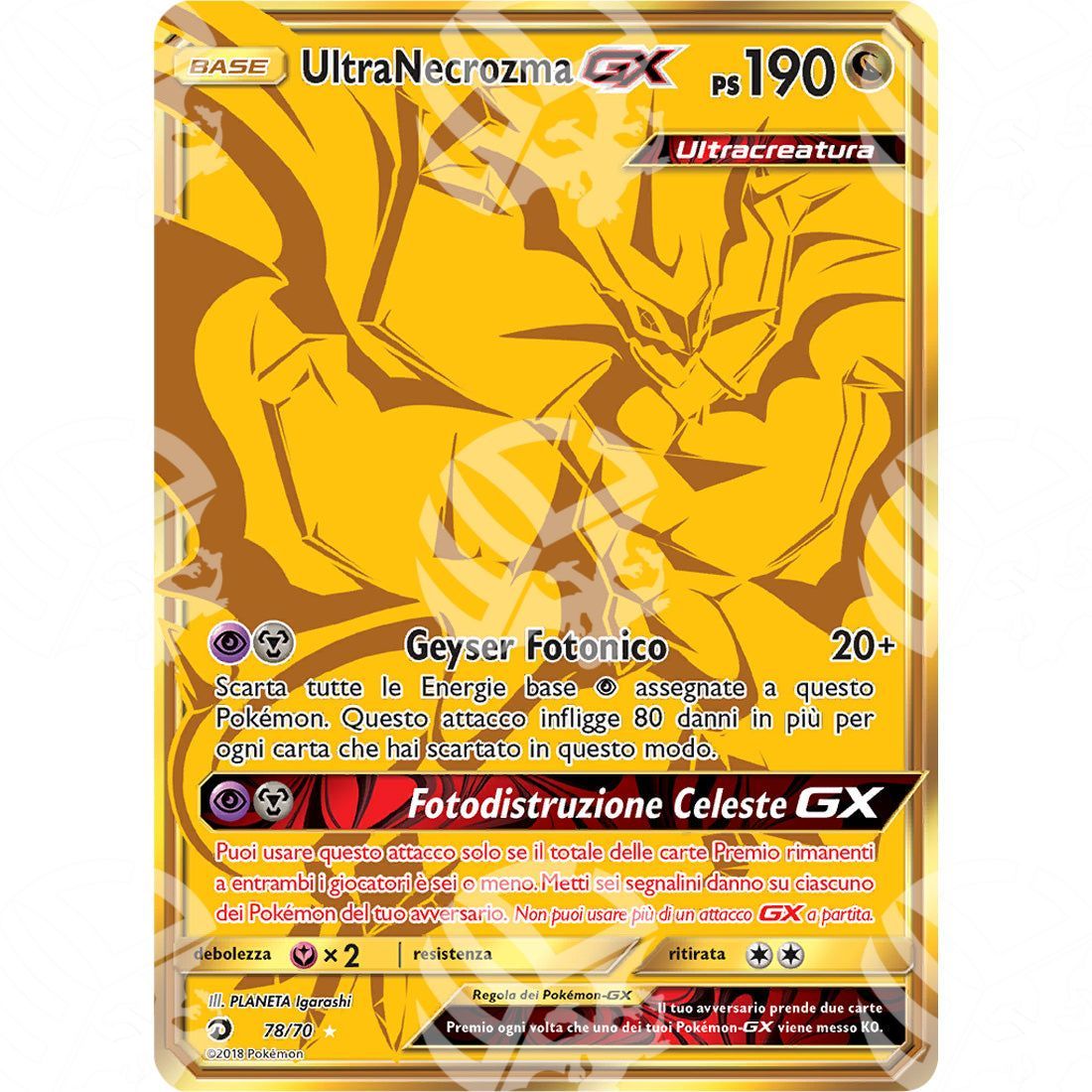 Trionfo dei Draghi - Ultra Necrozma GX - Secret Rare 78/70 - Warcard - Trionfo dei Draghi - Ultra Necrozma GX - Secret Rare 78/70 i prezzi più bassi sul mercato, solo da www.warcardshop.com! Carte singole, box, buste e mazzi.