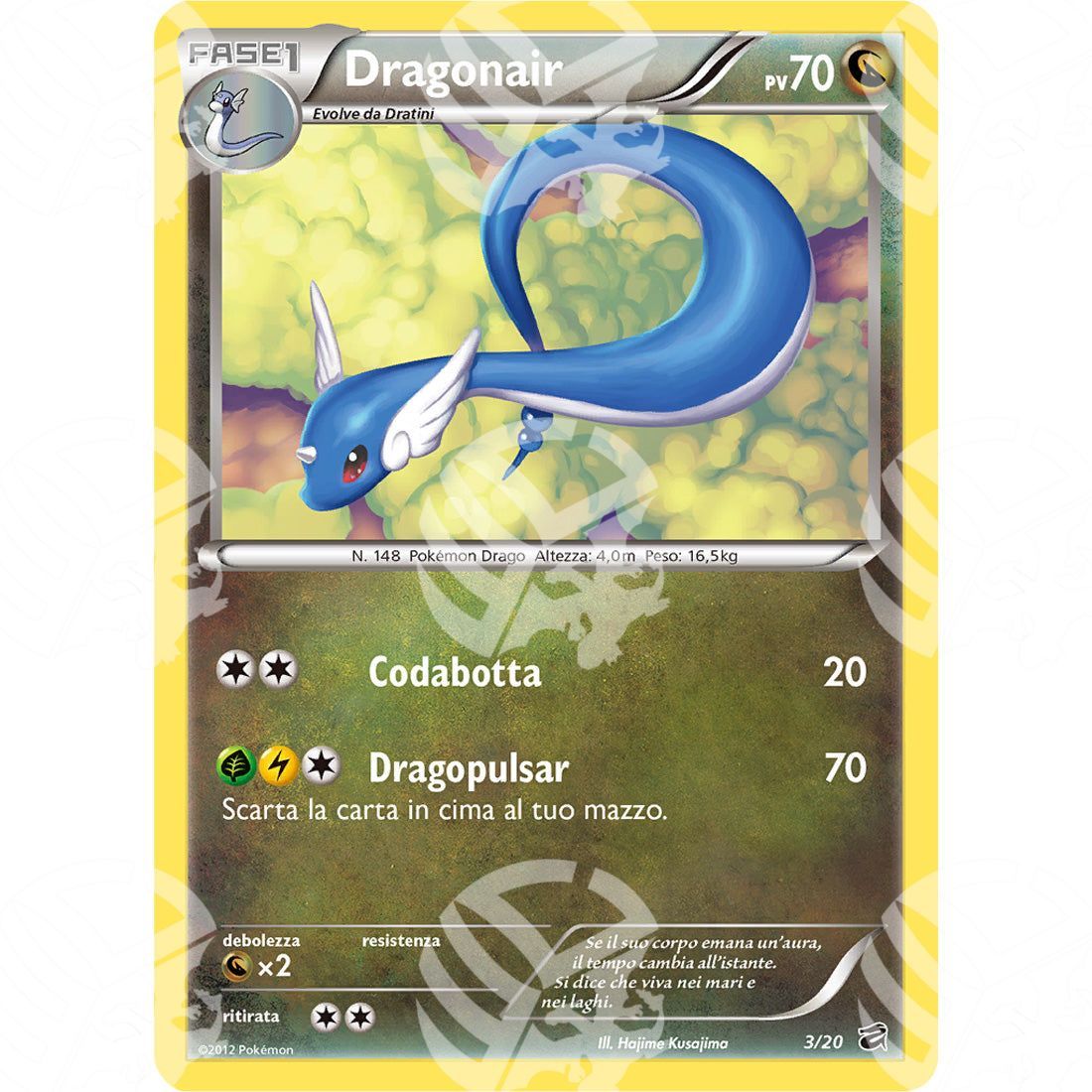 Tesoro dei Draghi - Dragonair - Holo Promo 3/20 - Warcard - Tesoro dei Draghi - Dragonair - Holo Promo 3/20 i prezzi più bassi sul mercato, solo da www.warcardshop.com! Carte singole, box, buste e mazzi.