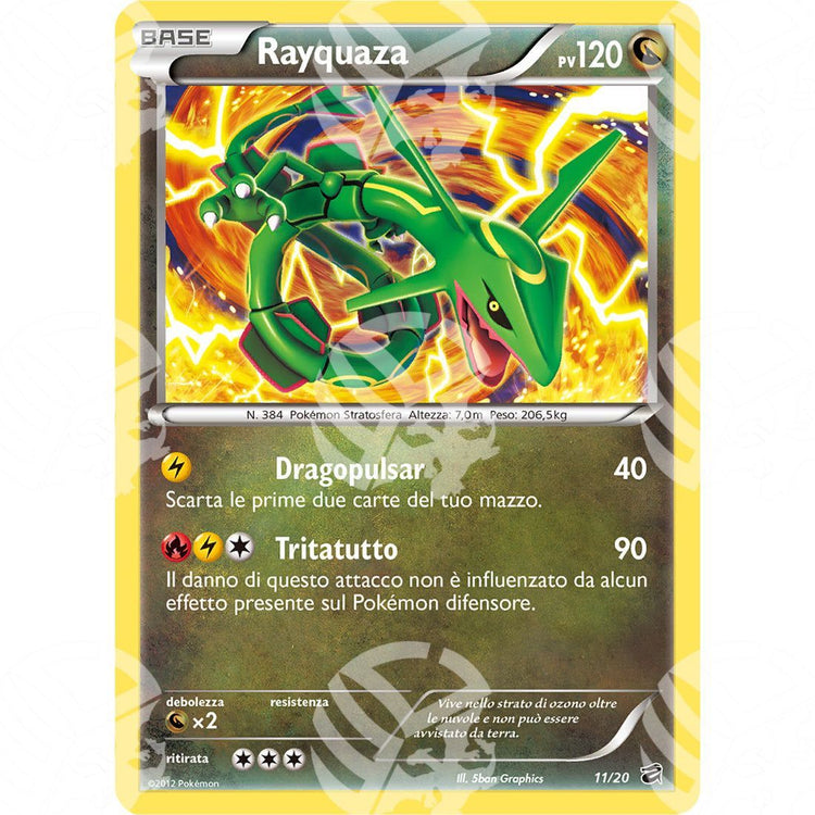 Tesoro dei Draghi - Rayquaza - Holo Rare 11/20 - Warcard - Tesoro dei Draghi - Rayquaza - Holo Rare 11/20 i prezzi più bassi sul mercato, solo da www.warcardshop.com! Carte singole, box, buste e mazzi.