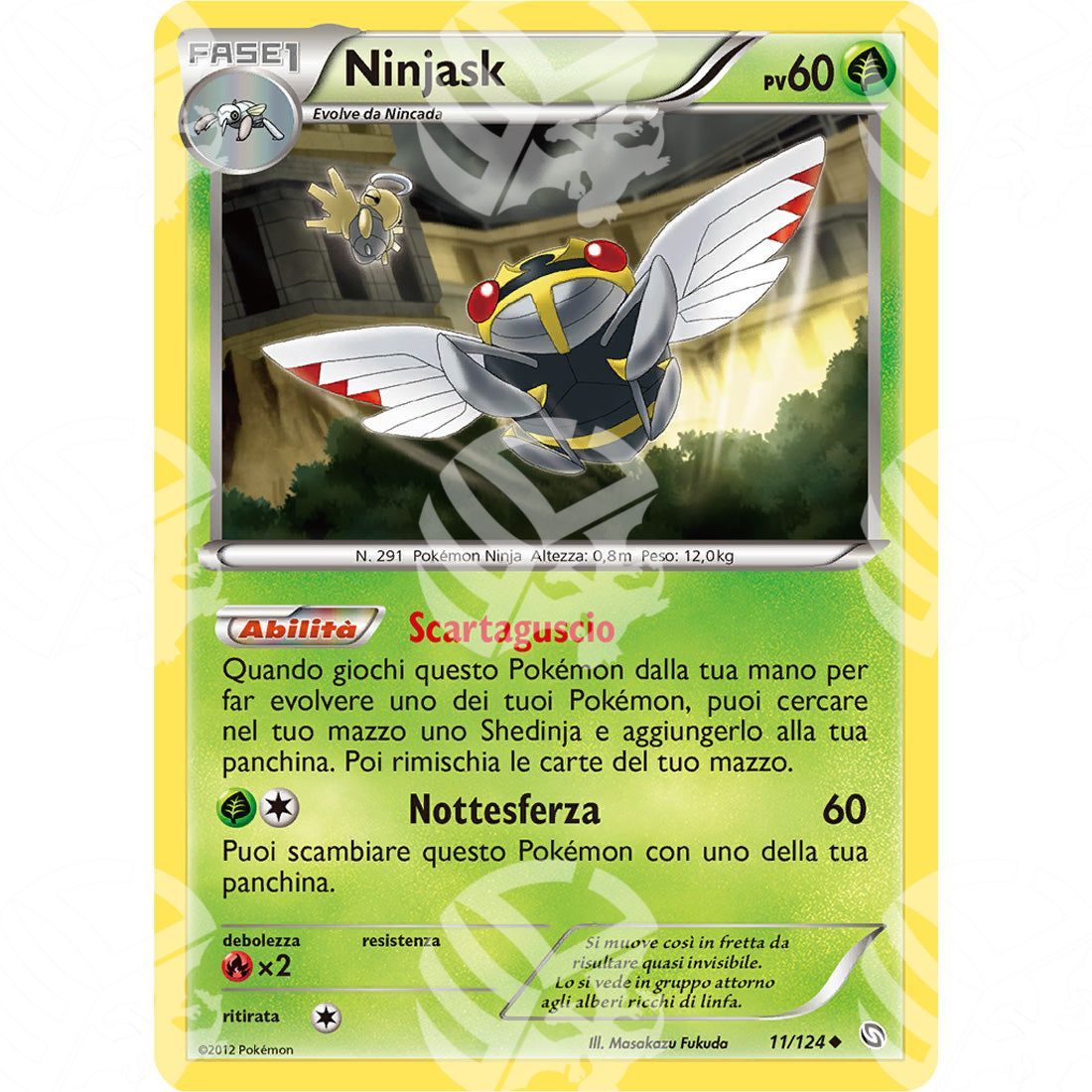 Stirpe dei Draghi - Ninjask - 11/124 - Warcard - Stirpe dei Draghi - Ninjask - 11/124 i prezzi più bassi sul mercato, solo da www.warcardshop.com! Carte singole, box, buste e mazzi.