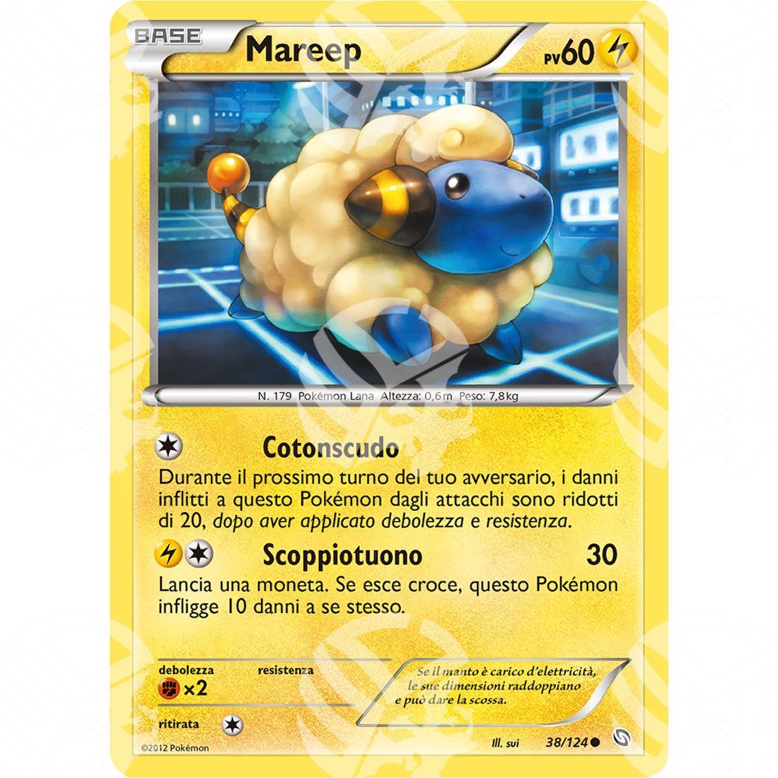 Stirpe dei Draghi - Mareep - 38/124 - Warcard - Stirpe dei Draghi - Mareep - 38/124 i prezzi più bassi sul mercato, solo da www.warcardshop.com! Carte singole, box, buste e mazzi.