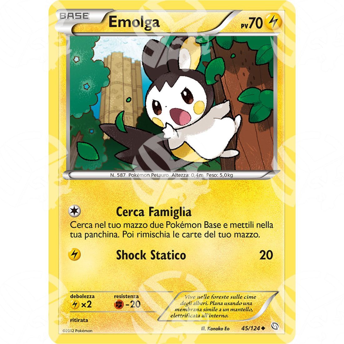 Stirpe dei Draghi - Emolga - 45/124 - Warcard - Stirpe dei Draghi - Emolga - 45/124 i prezzi più bassi sul mercato, solo da www.warcardshop.com! Carte singole, box, buste e mazzi.