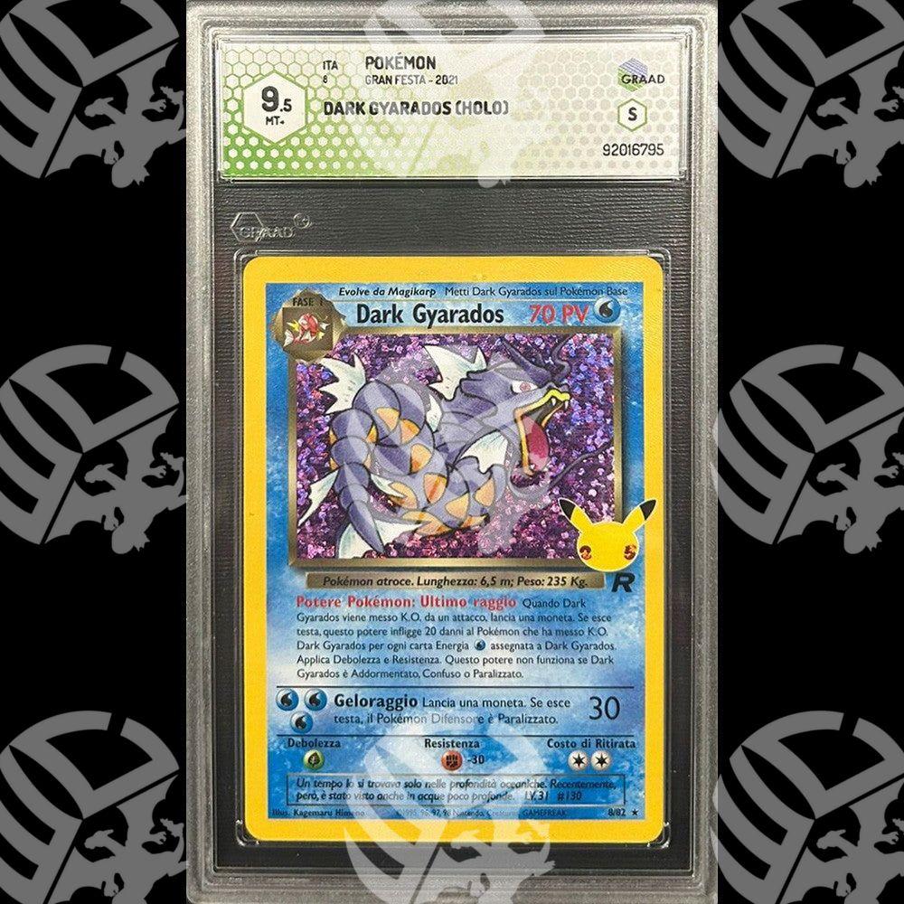 Dark Gyarados Gran Festa - GRAAD 9.5 - Warcard - Gradate i prezzi più bassi sul mercato, solo da www.warcardshop.com! Carte singole, box, buste e mazzi.