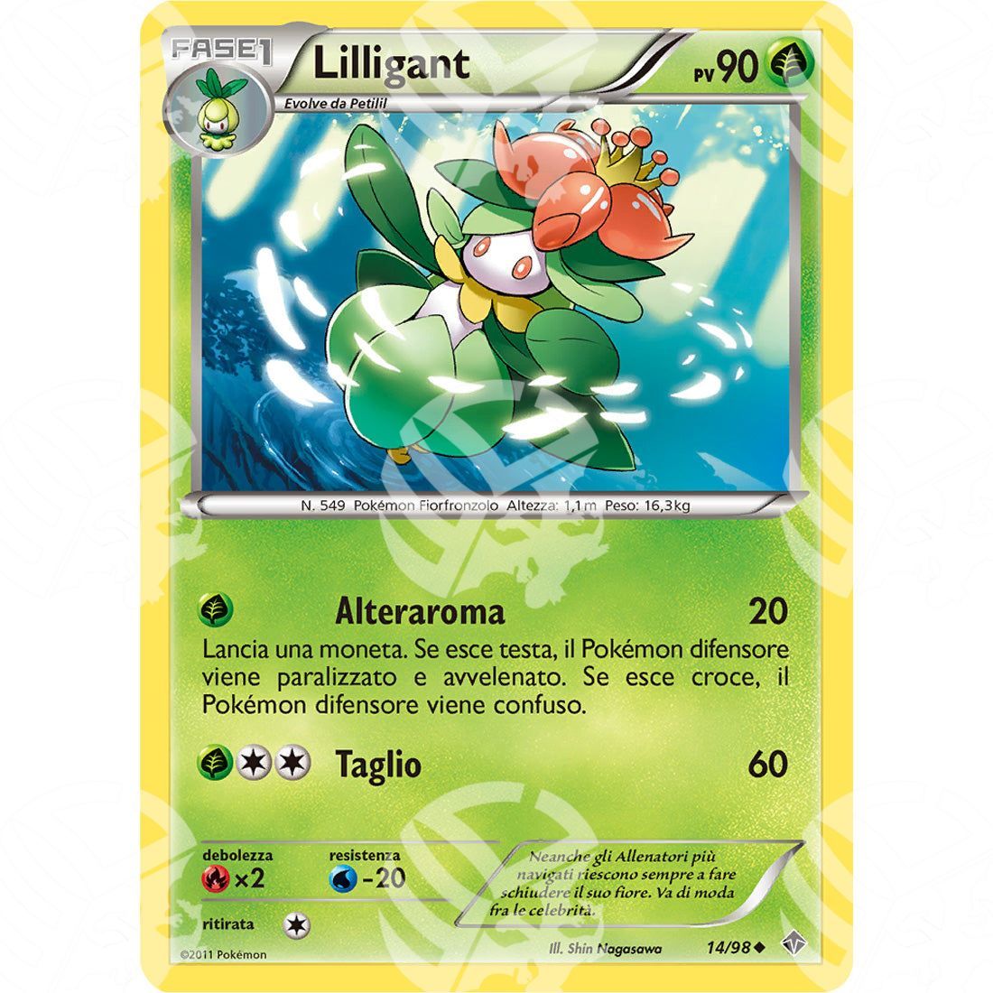 Nuove Forze - Lilligant - 14/98 - Warcard - Nuove Forze - Lilligant - 14/98 i prezzi più bassi sul mercato, solo da www.warcardshop.com! Carte singole, box, buste e mazzi.