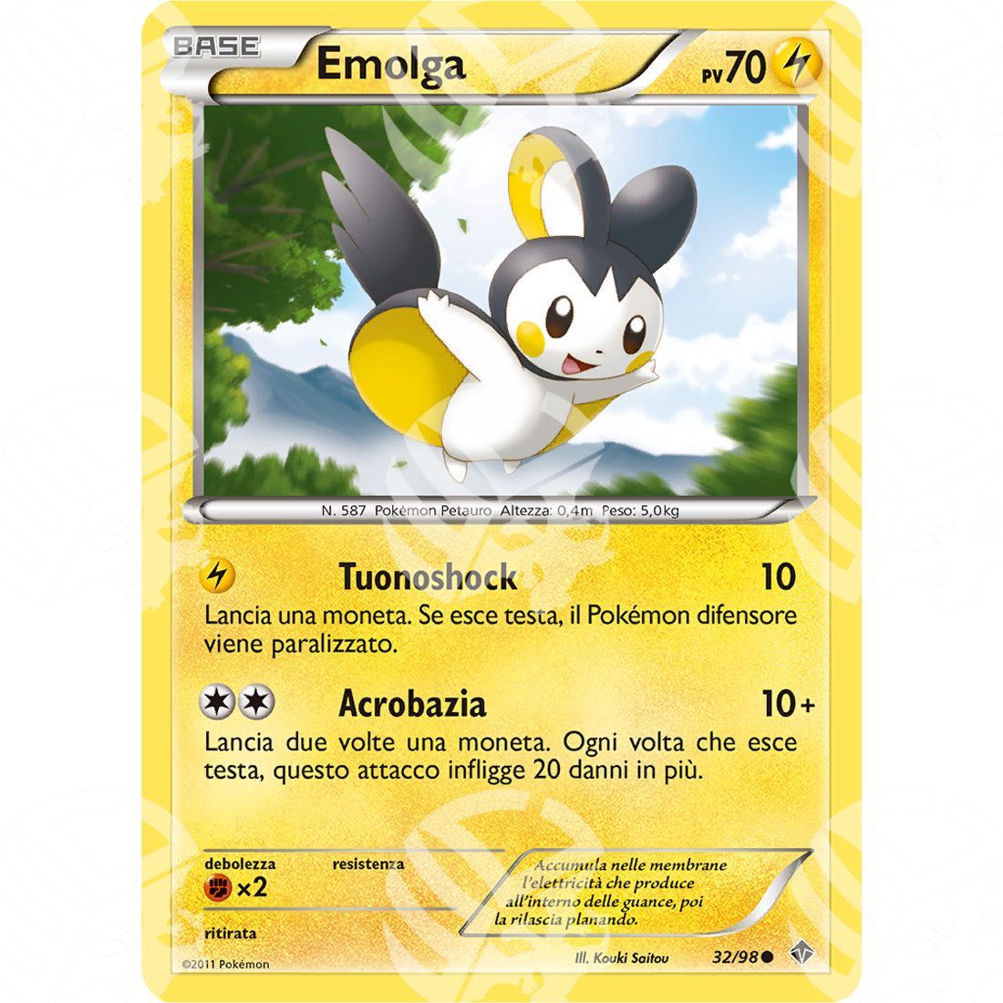 Nuove Forze - Emolga - 32/98 - Warcard - Nuove Forze - Emolga - 32/98 i prezzi più bassi sul mercato, solo da www.warcardshop.com! Carte singole, box, buste e mazzi.