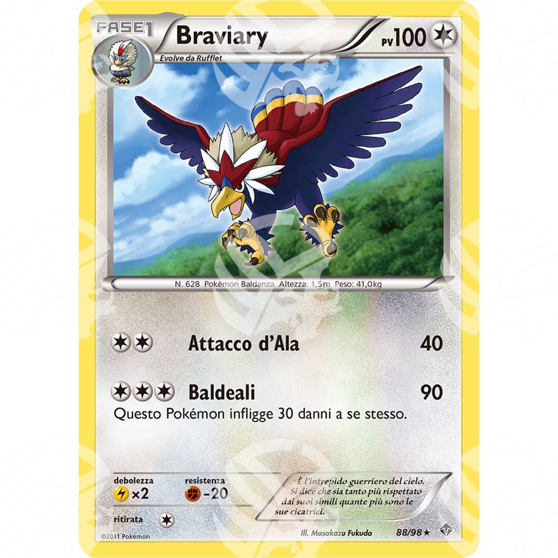 Nuove Forze - Braviary - Holo Rare 88/98 - Warcard - Nuove Forze - Braviary - Holo Rare 88/98 i prezzi più bassi sul mercato, solo da www.warcardshop.com! Carte singole, box, buste e mazzi.